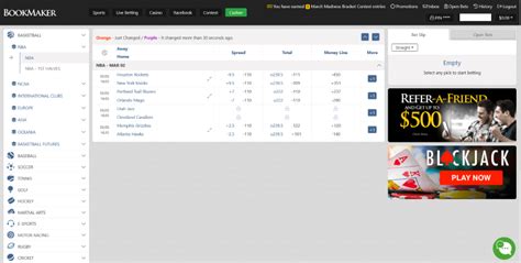 bookmaker sportsbook|Betting Lines by BOOKMAKER.